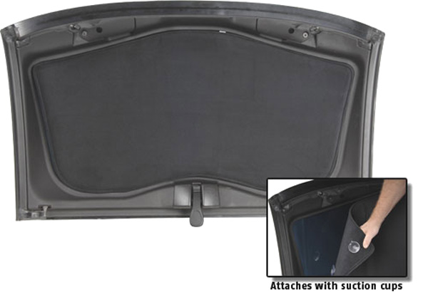 C6 Corvette Roof Panel Headliner, Heat Shield, Solar Cover